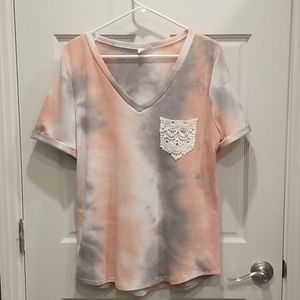 Lovely💜Melody Lace Pocket Tye-Dye